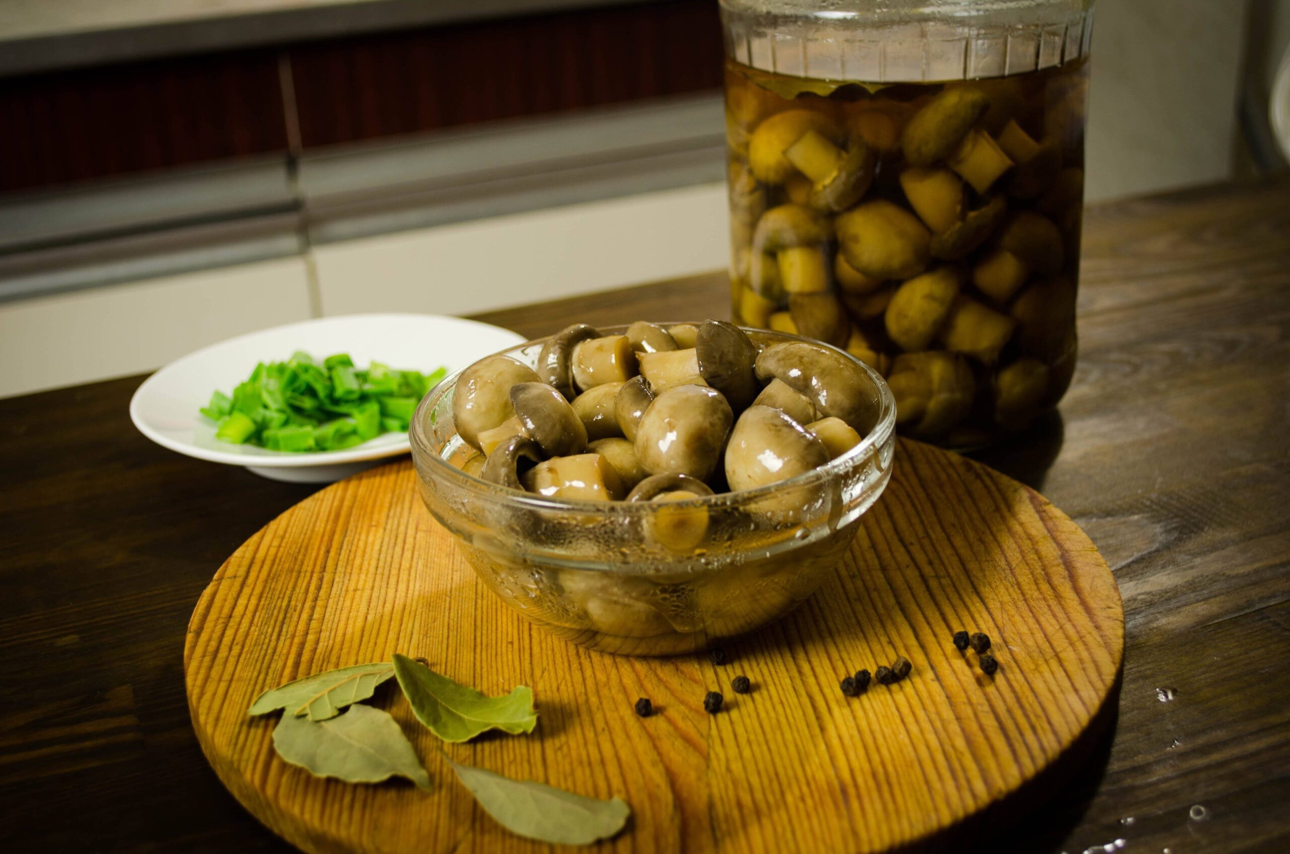 MARINATED MUSHROOMS