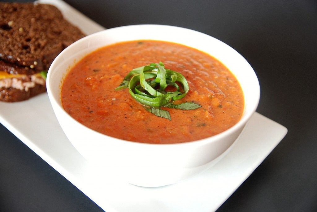 Tomato-Basil Soup 